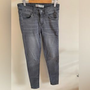 Zara denim skinny jeans